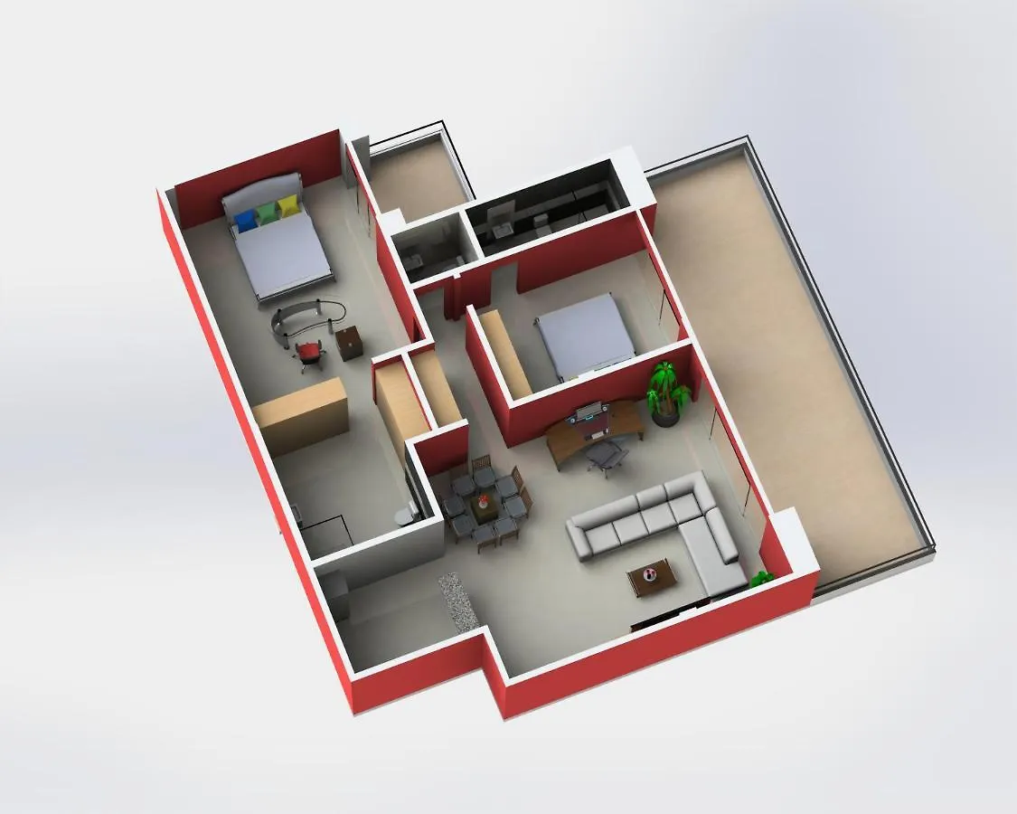Don Limpone Apart Hotel 纳塔耳 4*,  巴西